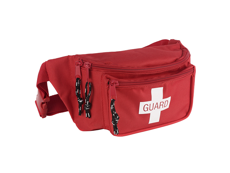 bolso rojo de salvavidas de primeros auxilios 